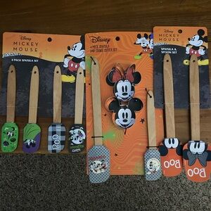 Disney Halloween Spatulas and Cookie Cutters